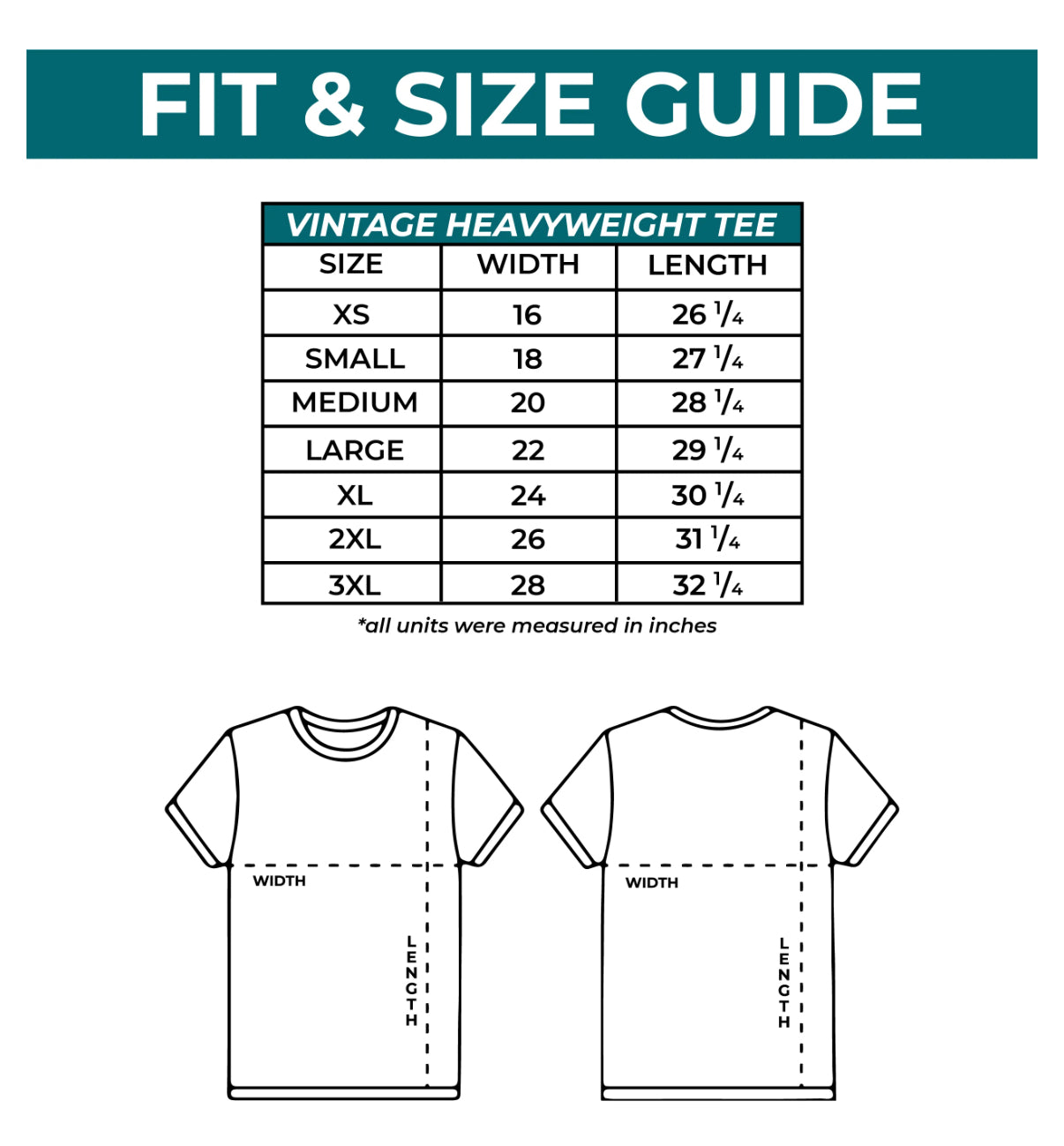 Vintage Heavyweight Tee Upload your Design